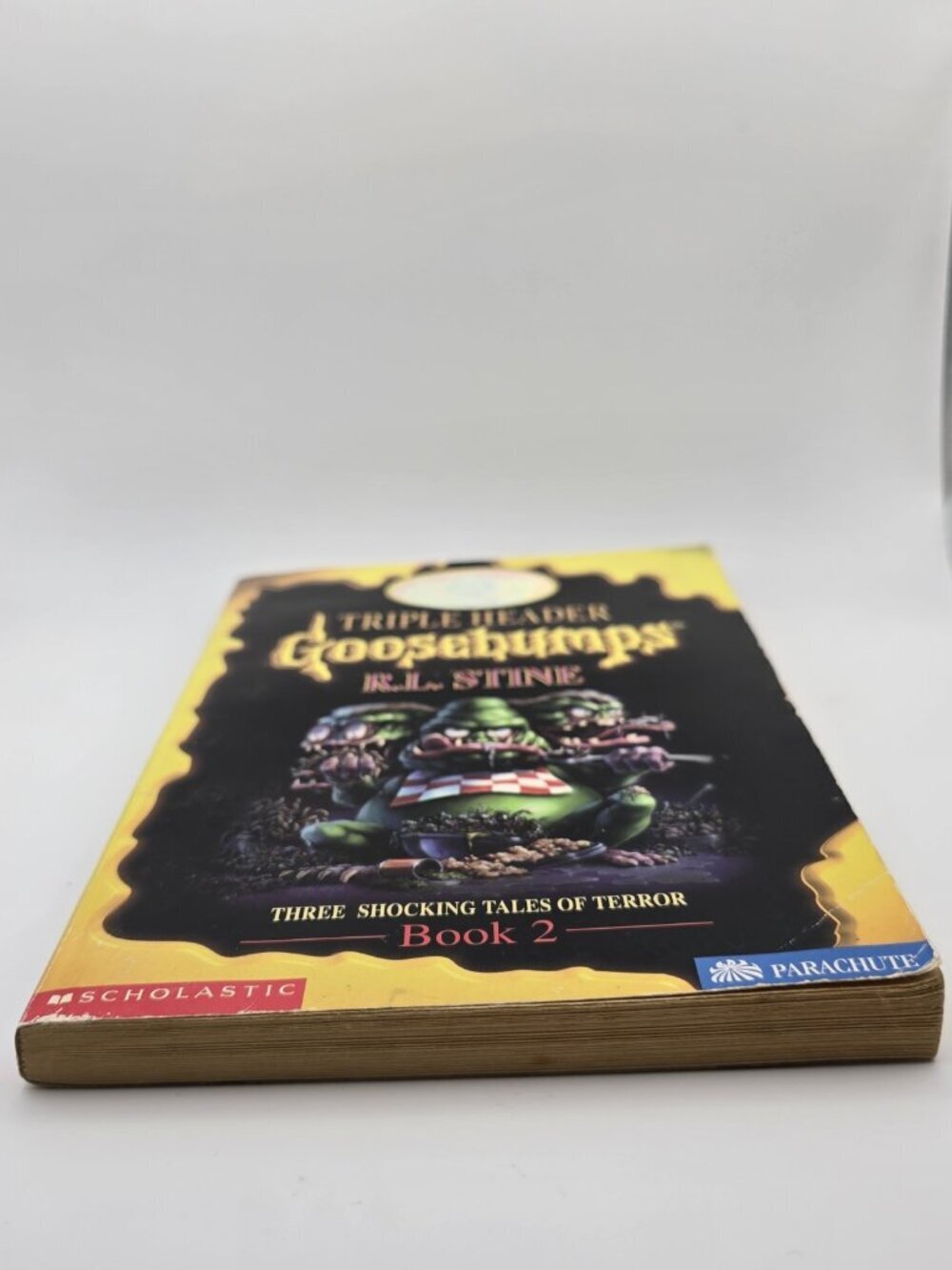 Goosebumps Triple Header Book 2: Three Shocking Tales of Terror, R.L. Stine VTG - Picture 3 of 16